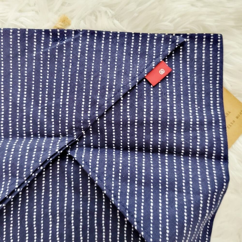LEVIS Pet Bandana Blue White Stripe 18x18 For Pets‎ Only - Picture 4 of 4
